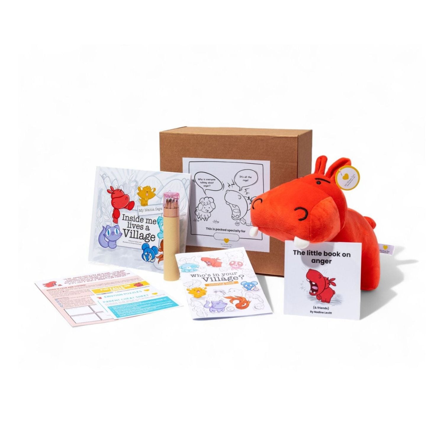 Anger Emotion Learning Kit for Kids | SEL Activity Set – My Mama Says