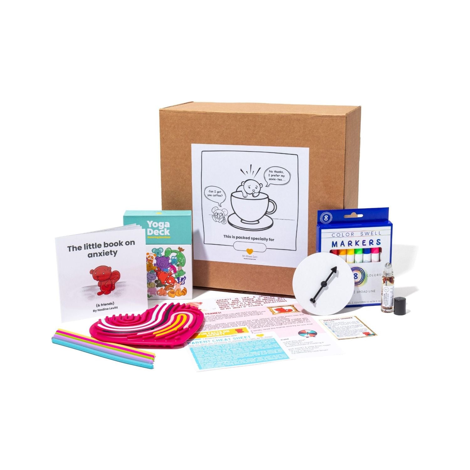Anxiety Emotion Learning Kit for Kids | SEL Activity Set – My Mama
