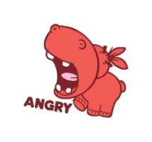 Anger, the My Mama Says anger emotion character