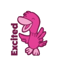 Excitement, the My Mama Says excitement emotion character