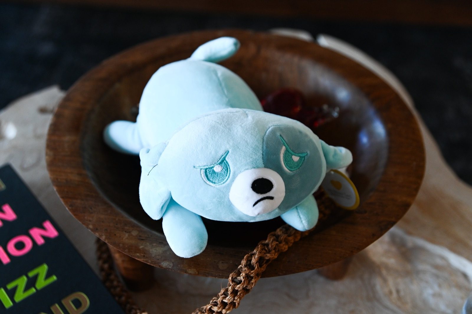 The soft sad pup plush