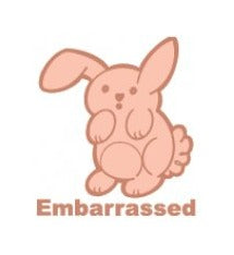 Embarrassment emotion character