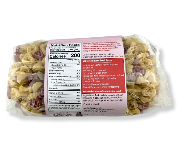 Heart-Shaped Pasta: For the In-Love Hamster