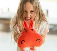Angry Hippo Plushie: Stuffed Animal for Emotional Learning