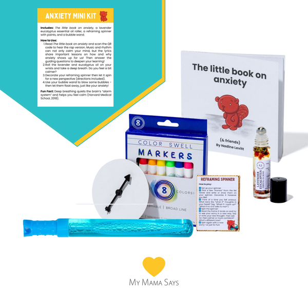 Anxiety emotion learning mini kit