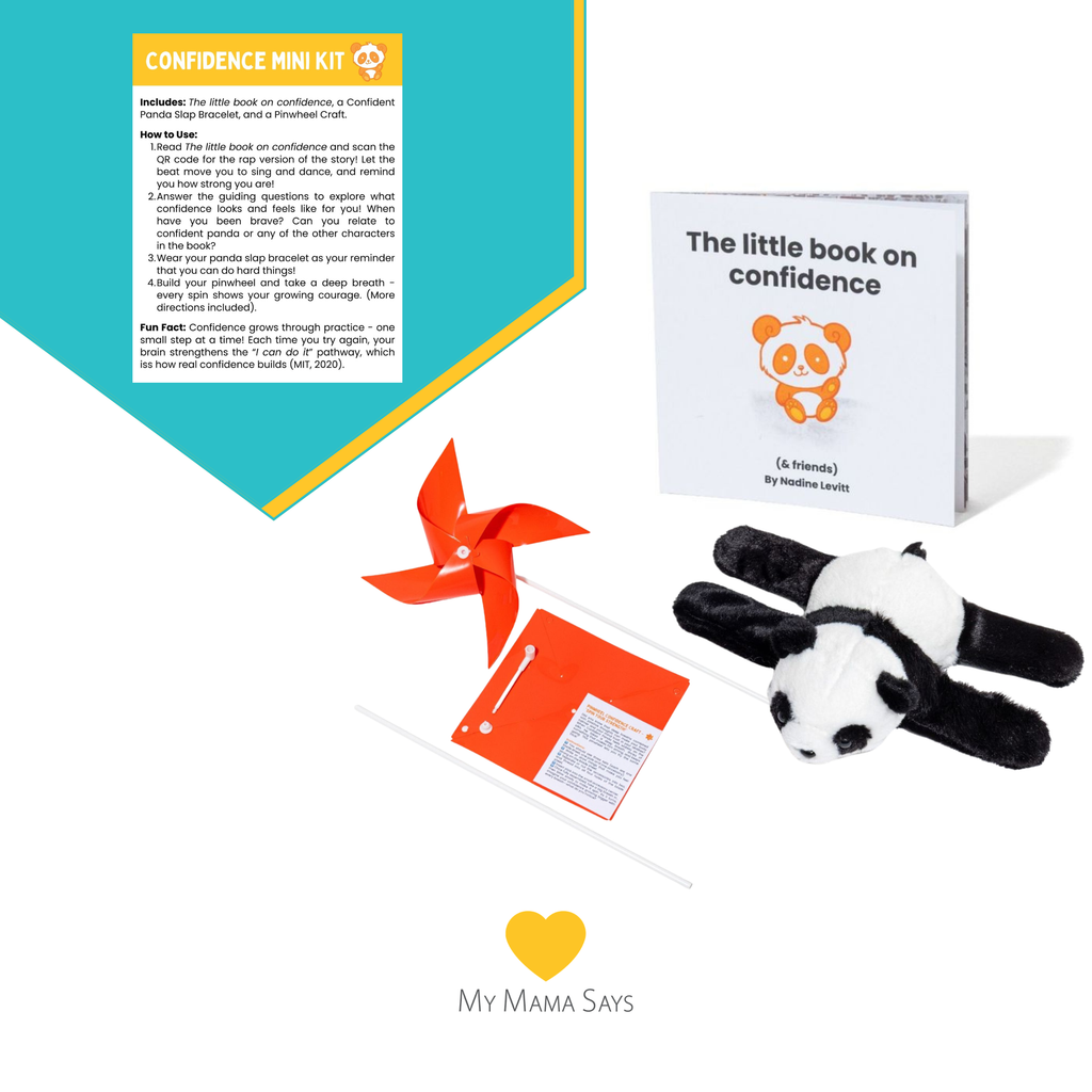 Confidence SEL Kit for Kids – Book, Activities & Play Tools