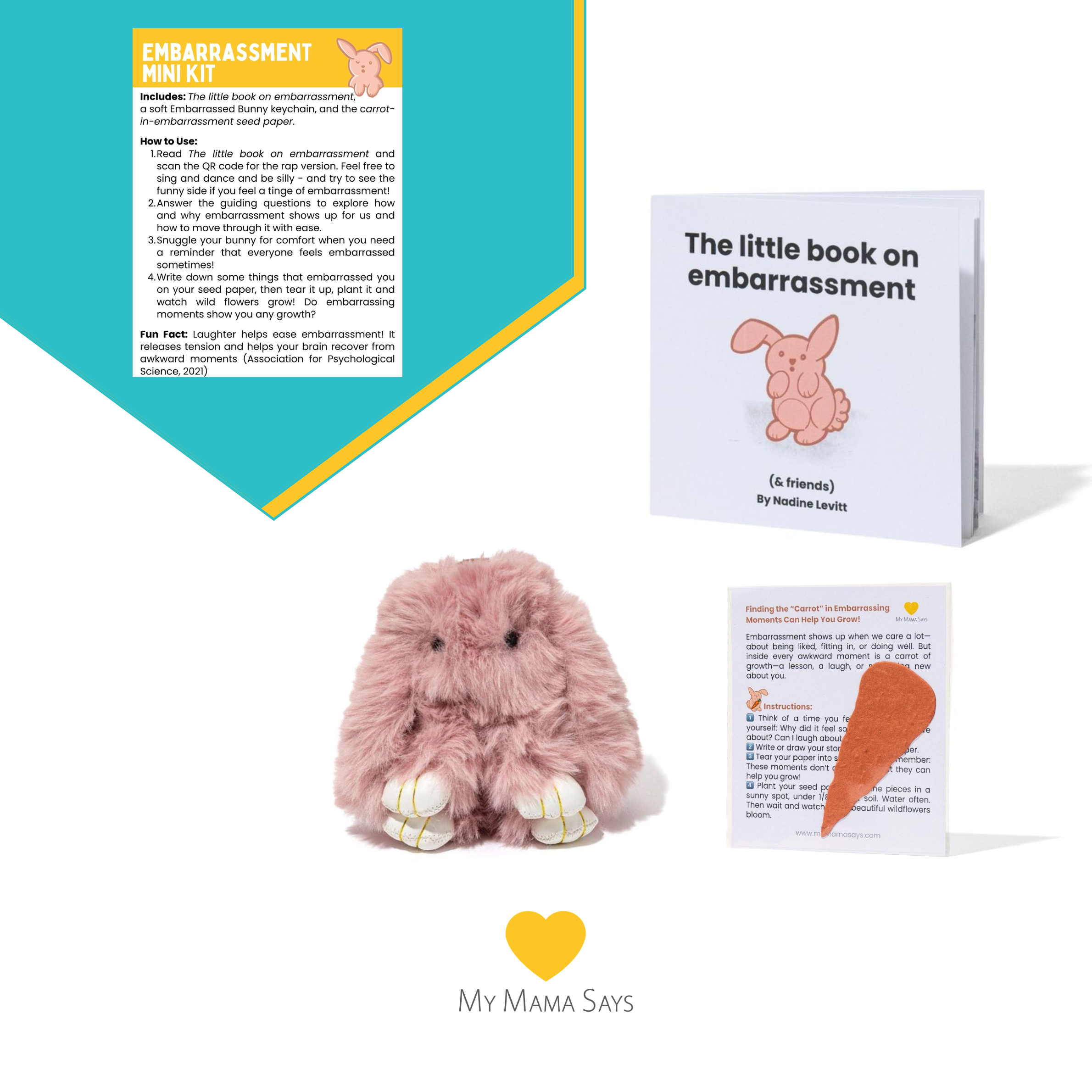 Embarrassment SEL Kit for Kids – Book & Comfort Tools