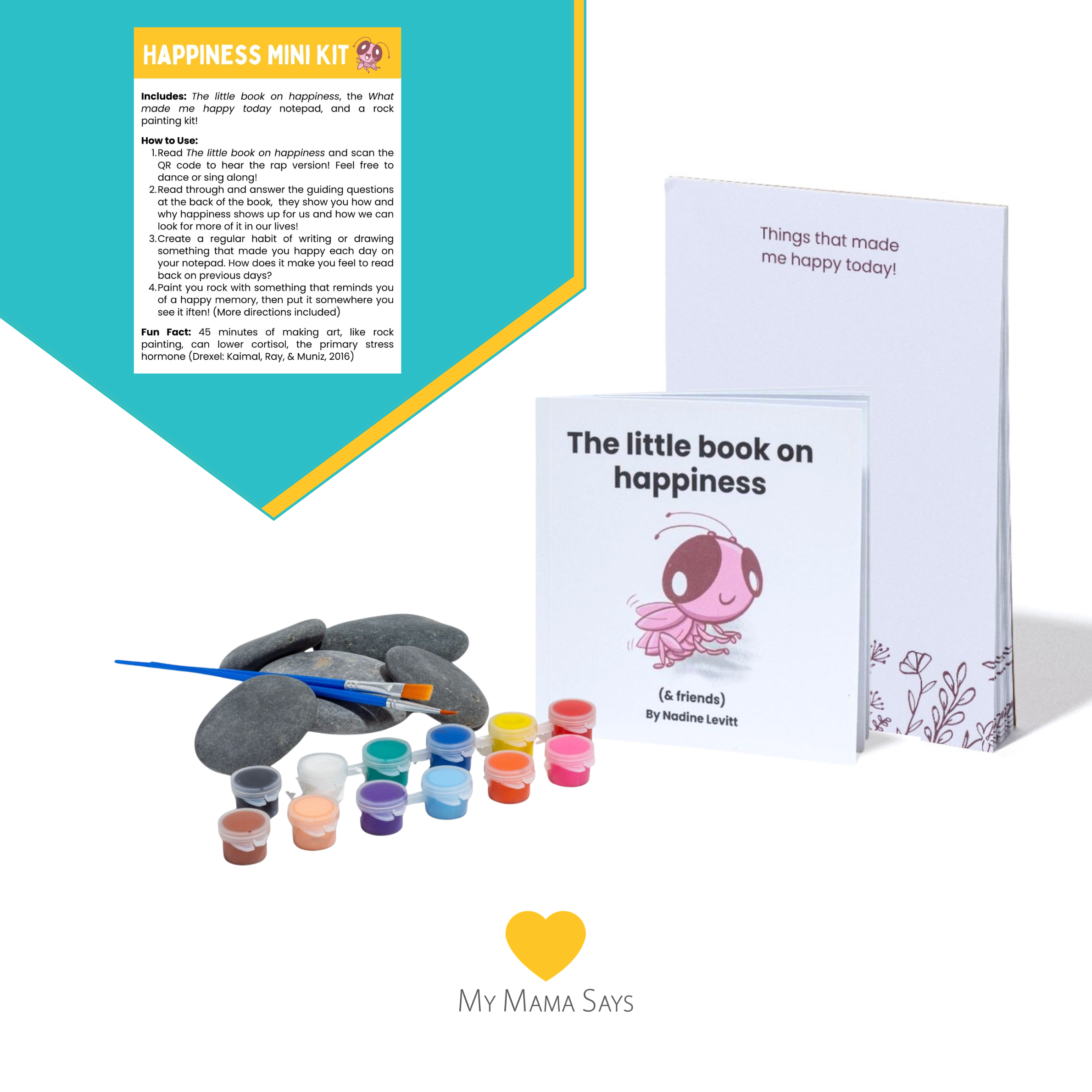 Happiness SEL Kit for Kids – Book & Creative Activities