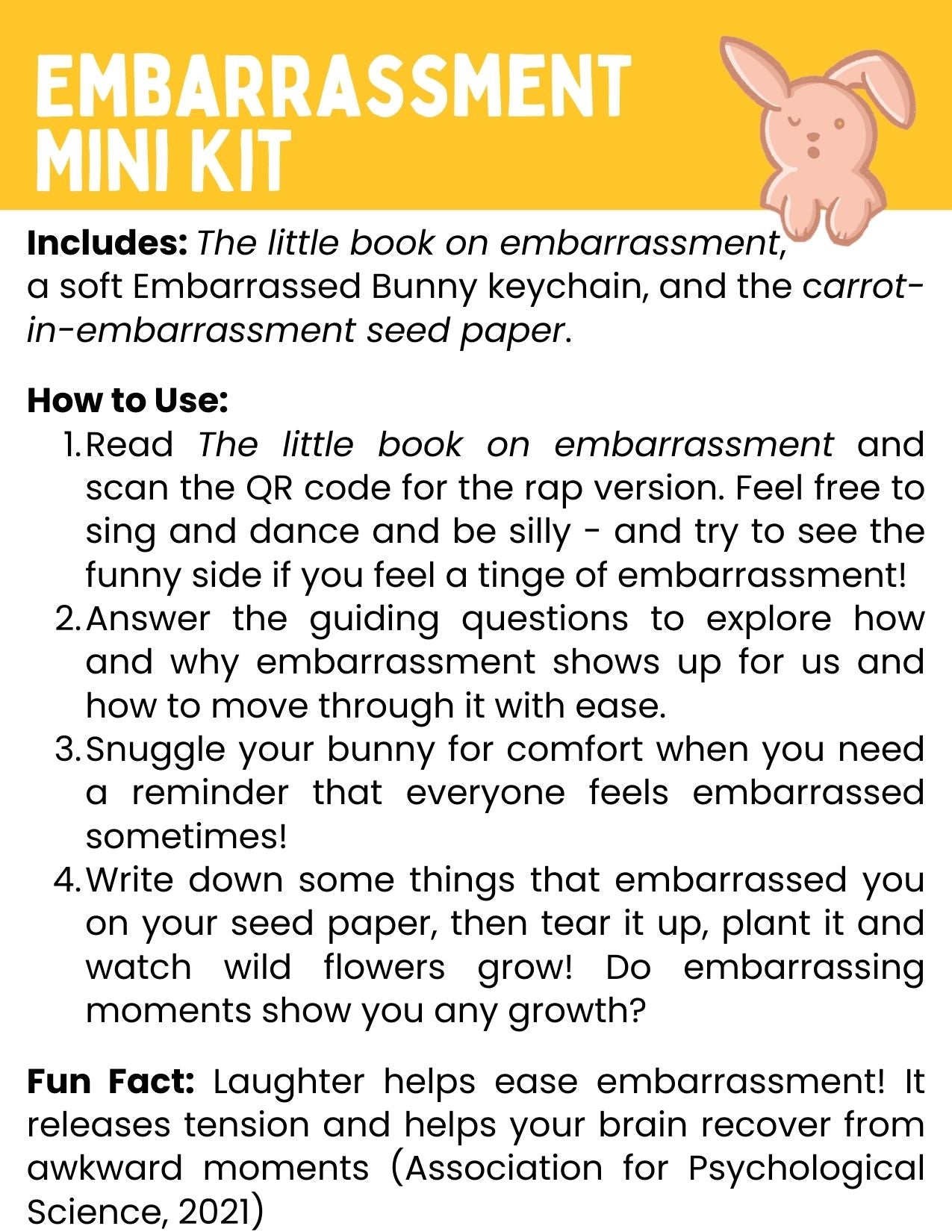 Embarrassment SEL Mini Kit