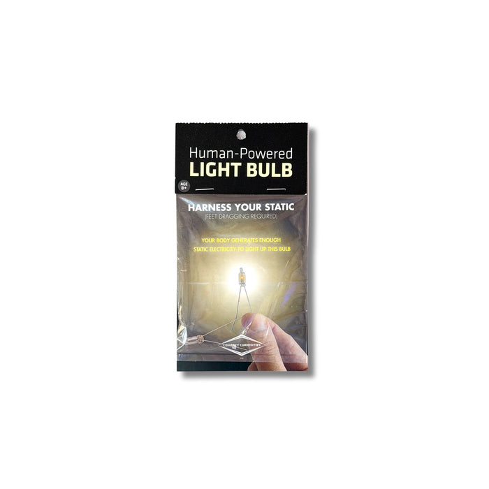 Human powered lightbulb, part of the My Mama Says Gratitude emotion learning kit