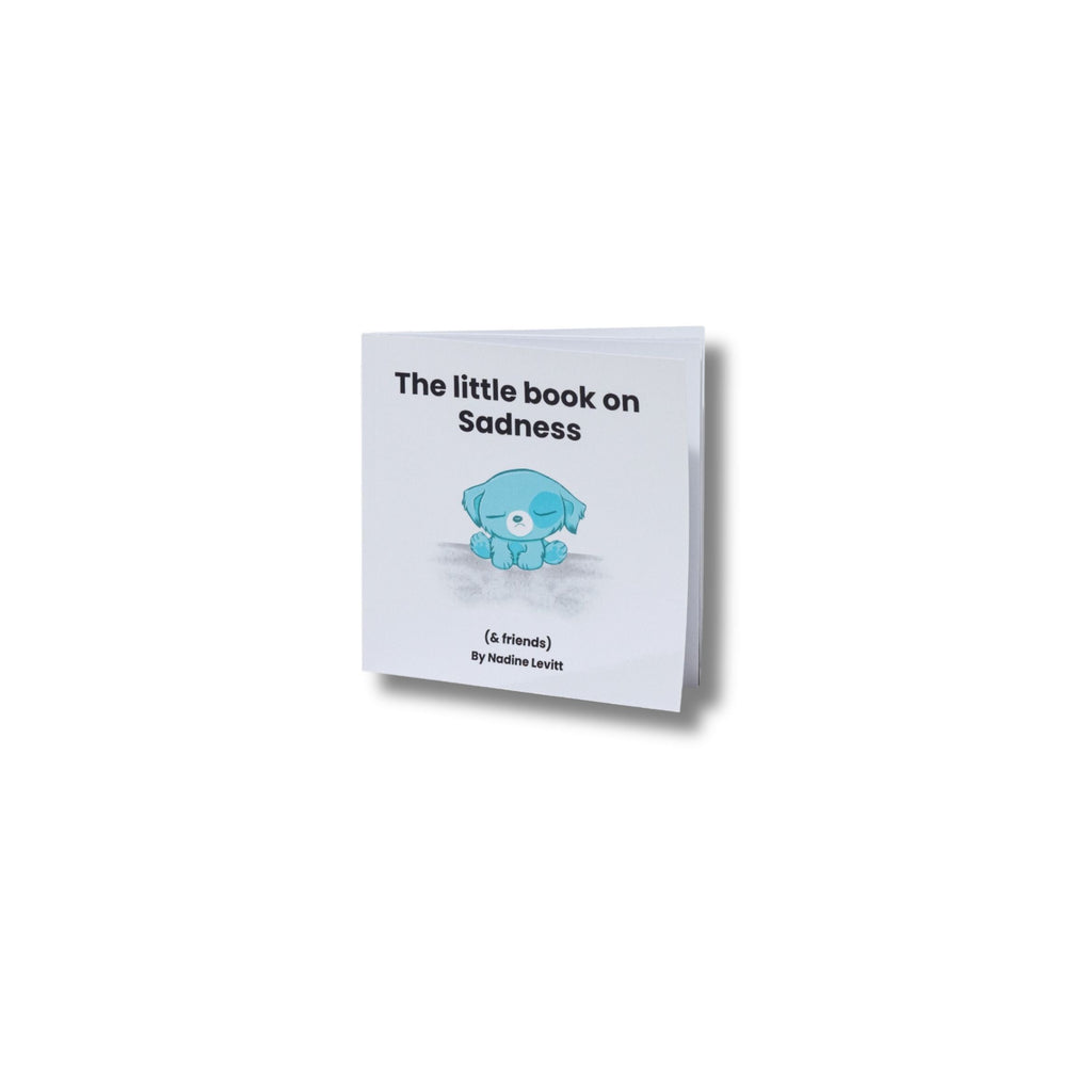 The little book on sadness angled lifestyle cover