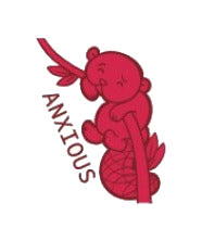 Anxiety, the My Mama Says anxiety emotion character