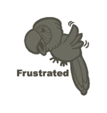 Frustration, the My Mama Says frustration emotion character