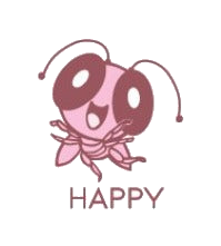 Happiness, the My Mama Says happiness emotion character